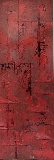 Embrasure gravée rouge